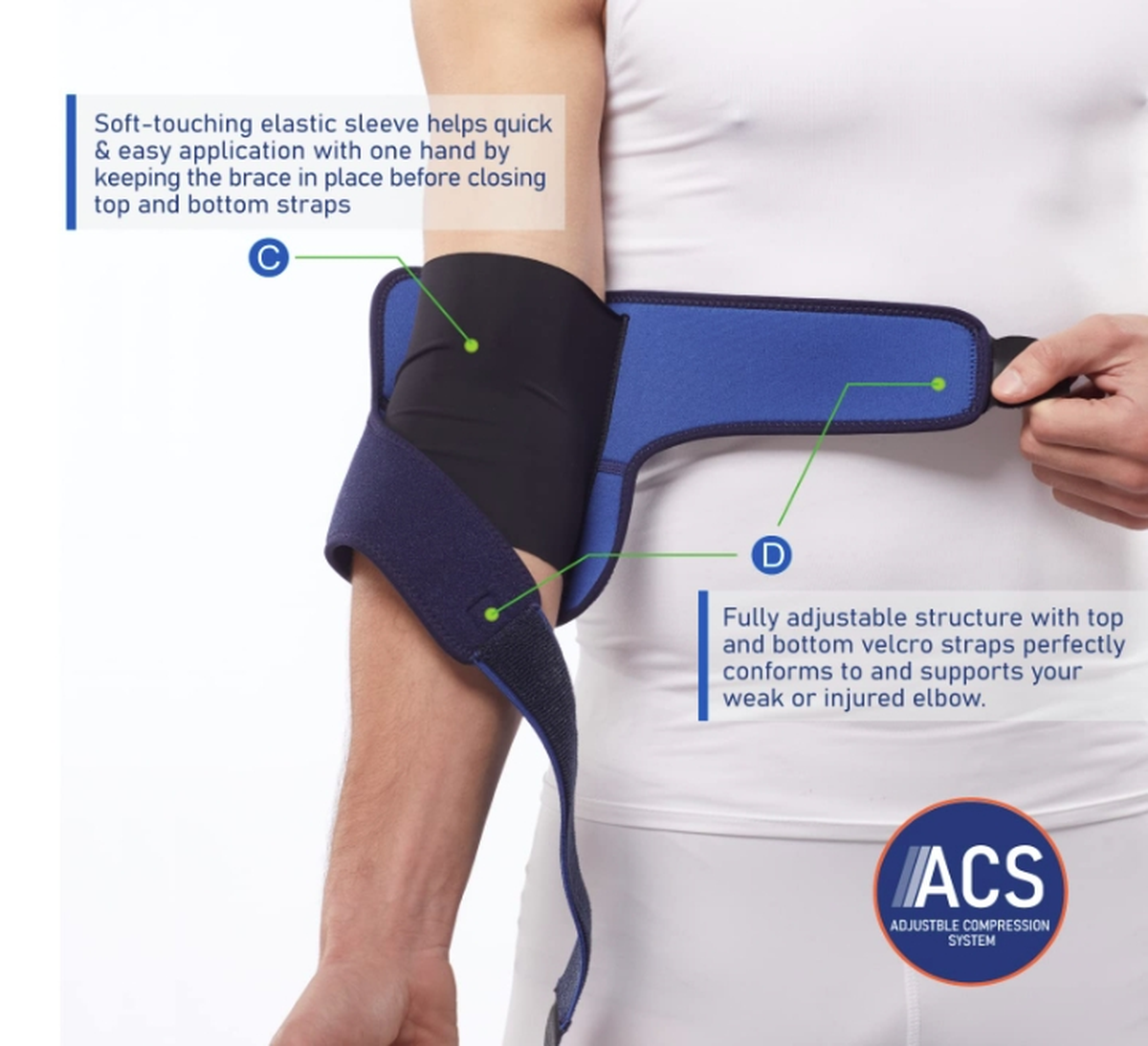 Adjustable Elbow Support Brace Adjustable Elbow Support Brace