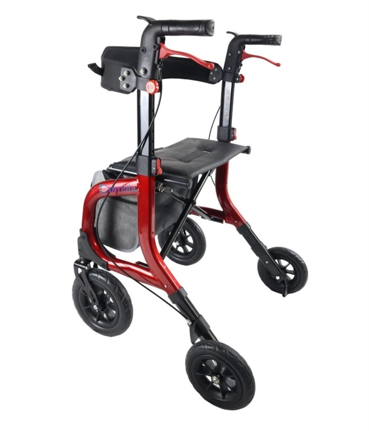 Drive Euro-Style Tall Aluminum Four Wheel Rollator