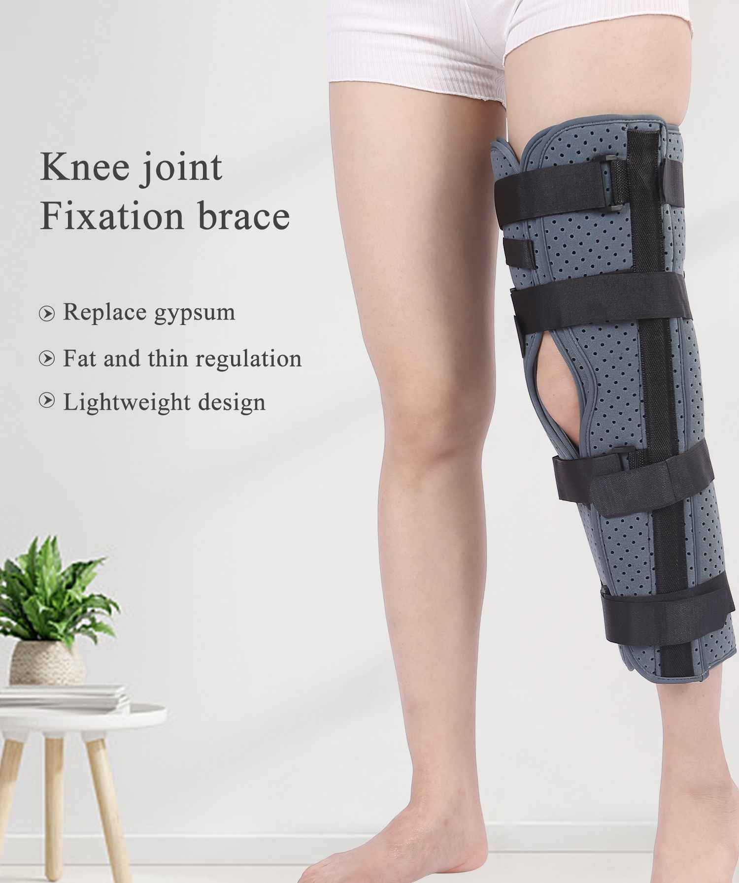 Fully wrapped knee brace1 Fully wrapped knee brace1